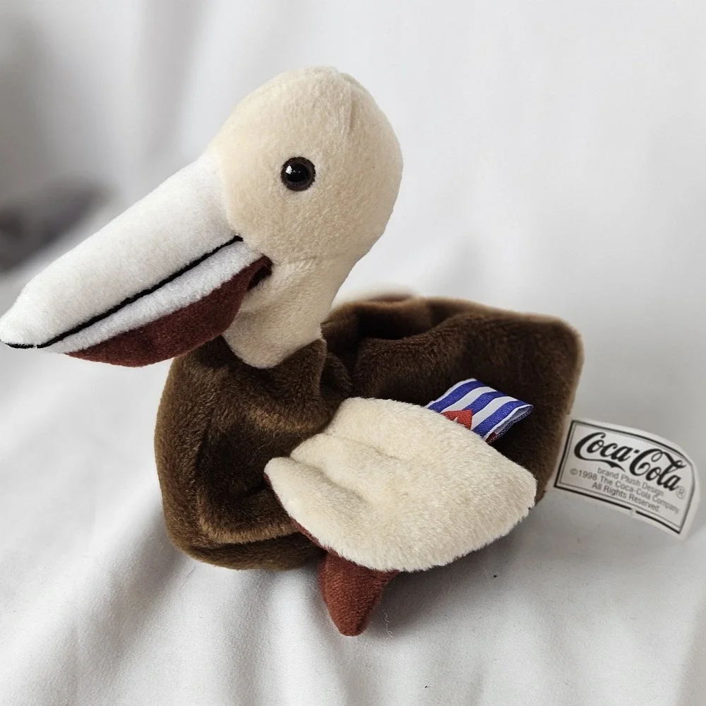 Lot of 6 Coca-Cola Plush‎ Animals